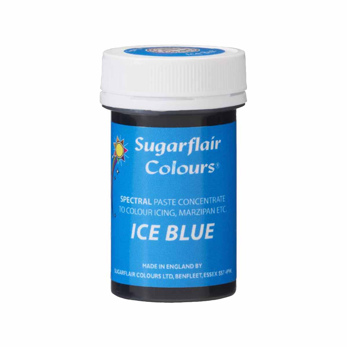 Sugarflair Pastenfarbe Ice Blue 25g | KuchenShop.com Sugarflair Pastenfarbe Ice Blue 25g | KuchenShop.com
