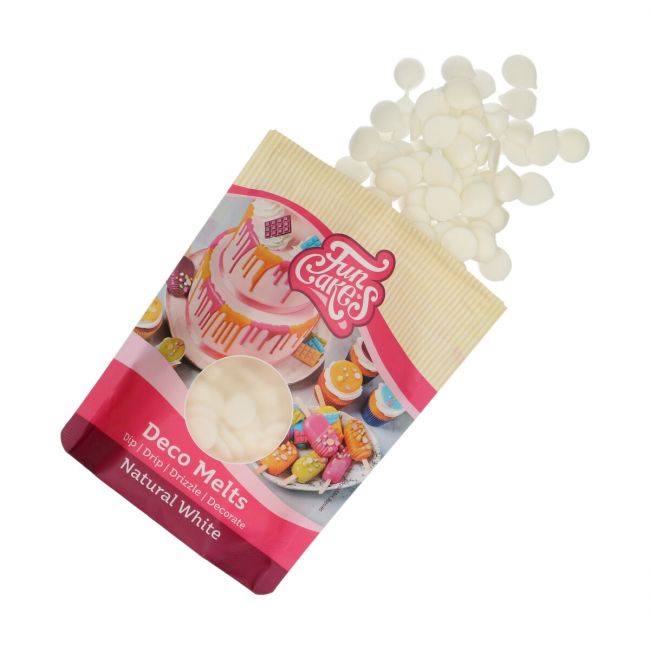 FunCakes Deco Melts Weiß 250g