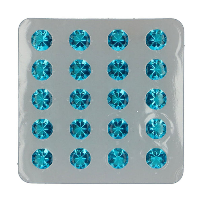 Funcakes Jelly Diamonds blau essbar