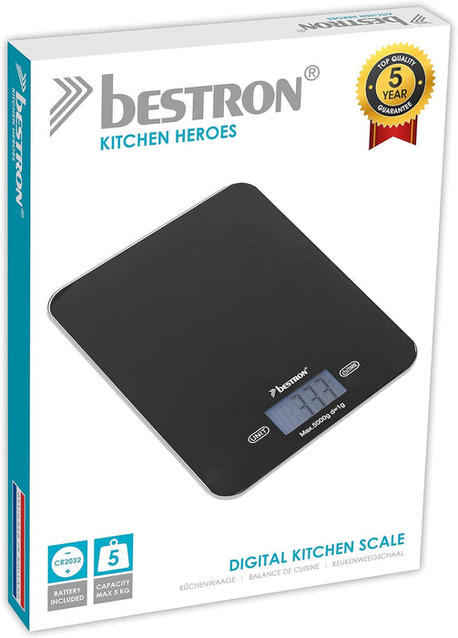 Bestron Küchenwaage Schwarz
