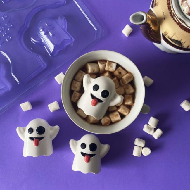 BWB Schokoladenform mini Geist 3 tlg.