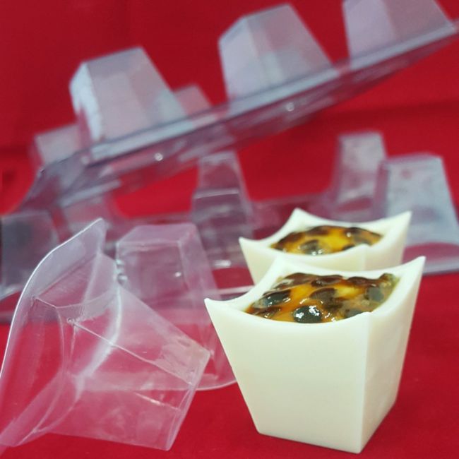 BWB Schokoladenform Mousse Cup 3 tlg.