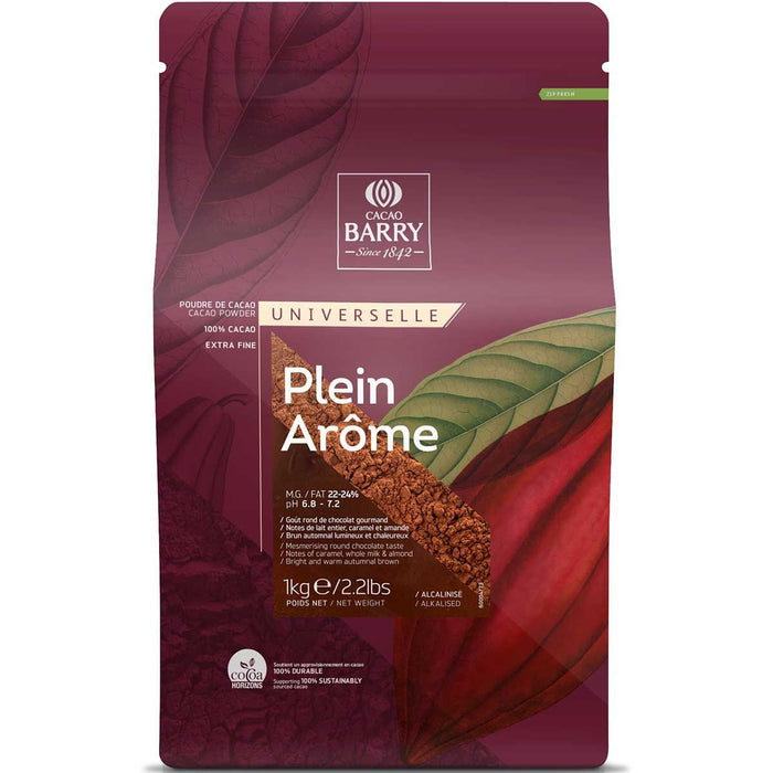 Cacao Barry Kakaopulver Plein Arôme 1kg