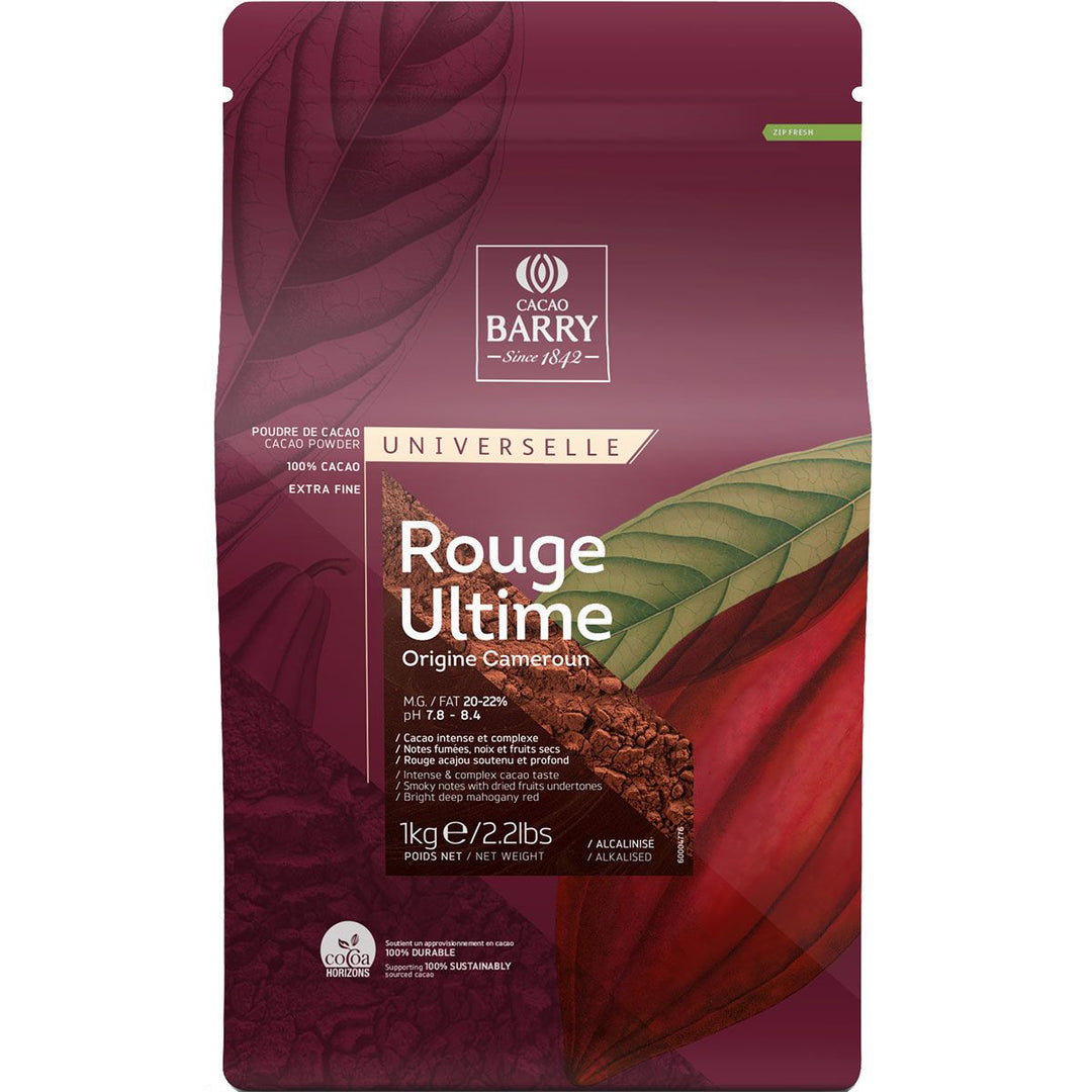 Cacao Barry Kakaopulver Rouge Ultime 1kg