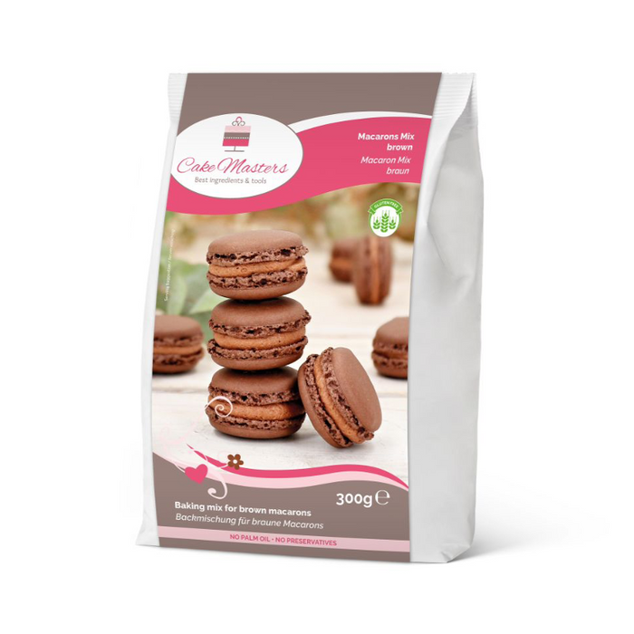 Cake-Masters Backmischung Macarons Braun 300g