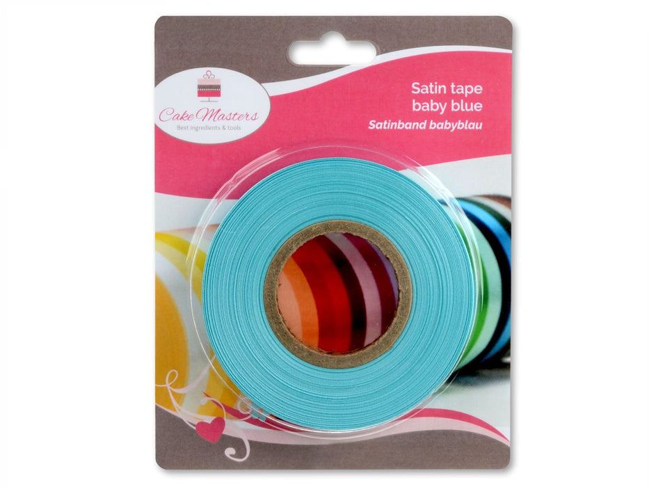 Cake-Masters Satinband Babyblau 14mm - 30m