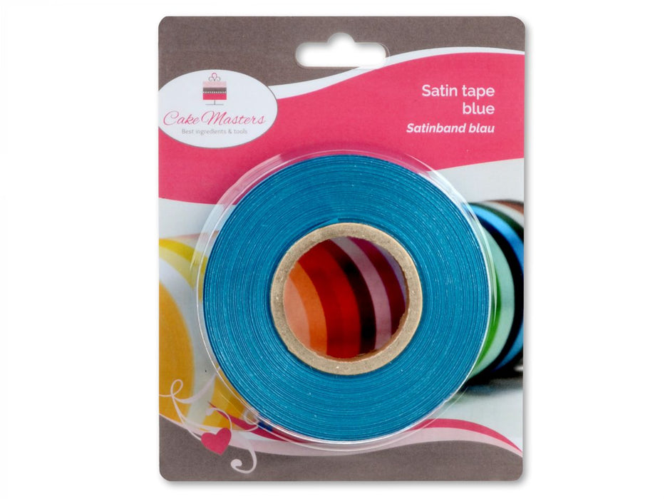 Cake-Masters Satinband Blau 14mm - 30m