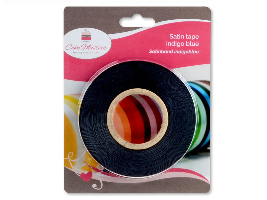 Cake-Masters Satinband Indigo Blau 14mm - 30m