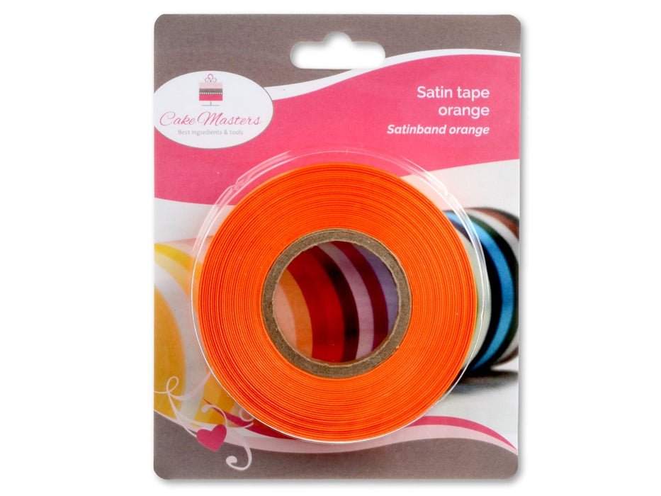 Cake-Masters Satinband Orange 14mm - 30m