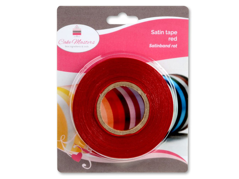 Cake-Masters Satinband Rot 14mm - 30m