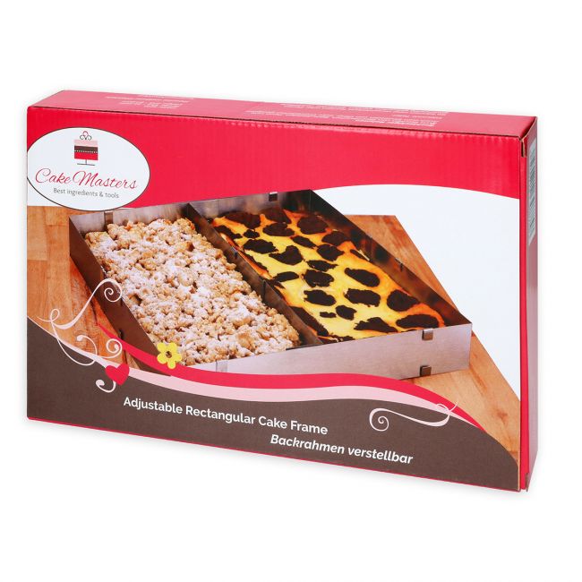 Cake-Masters verstellbarer Backrahmen 5cm hoch