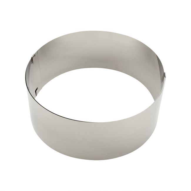 Cake-Masters verstellbarer Tortenring 8cm hoch