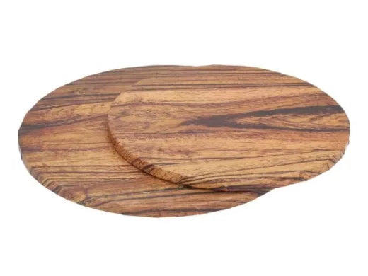 CakeDrum Holz Design Rund 30cm