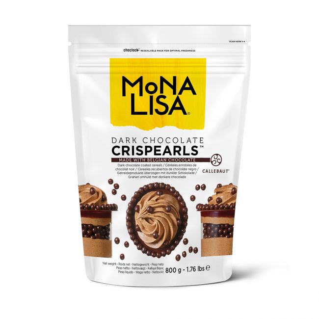 Callebaut Mona Lisa Crispearls Dark 800g