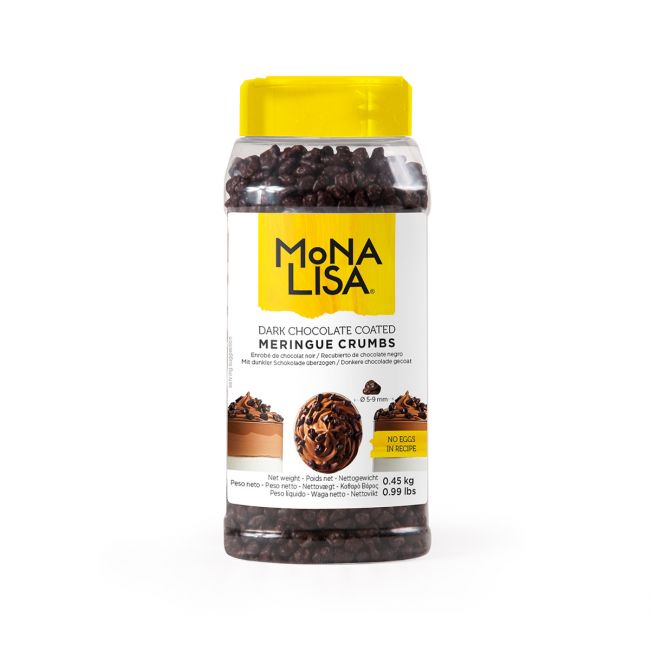 Callebaut Mona Lisa Meringue Crumbs Dark 450g
