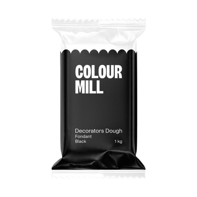 Colour Mill Fondant Schwarz 1kg