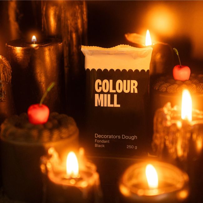 Colour Mill Fondant Schwarz 250g