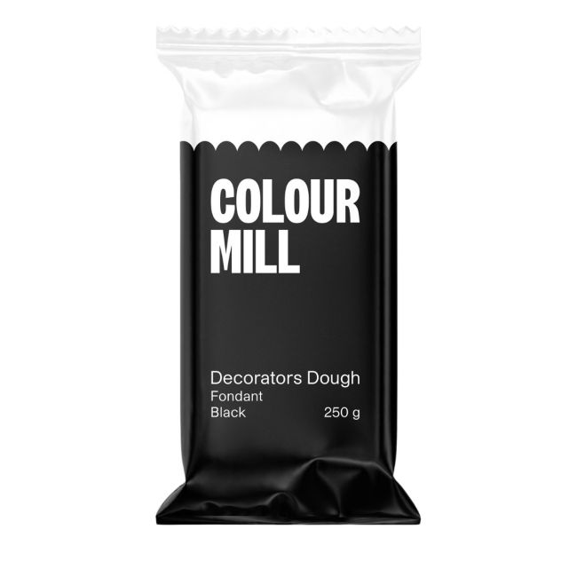 Colour Mill Fondant Schwarz 250g