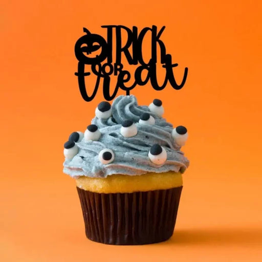 Cupcake Topper Trick or Treat