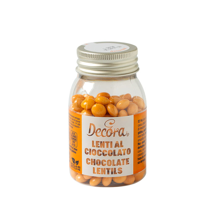 Decora Schokolinsen Orange 80g