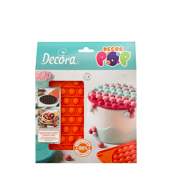 Decora Silikonform DecorPop Rund