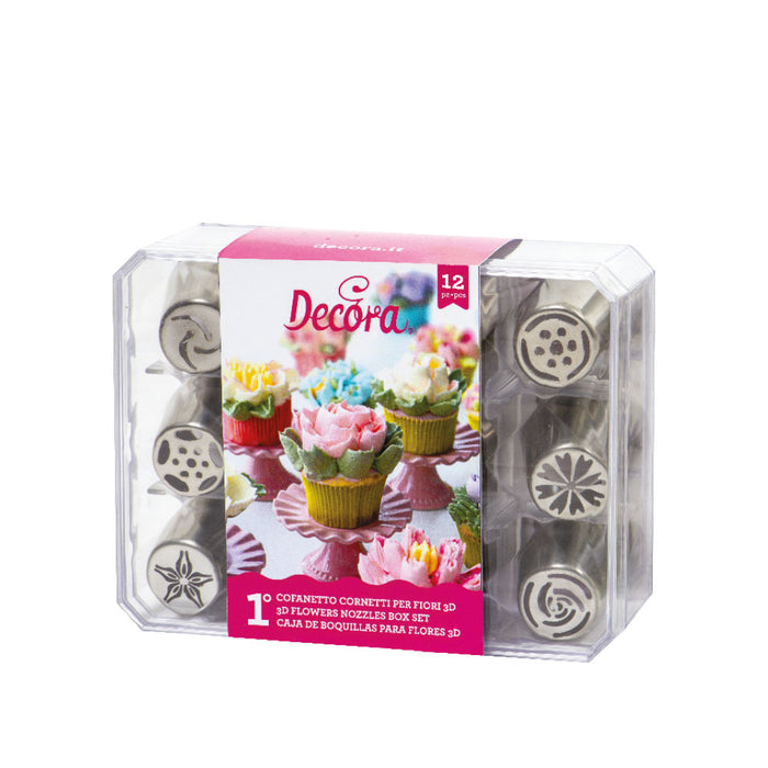 Decora Tüllen Set 1 - Blumen