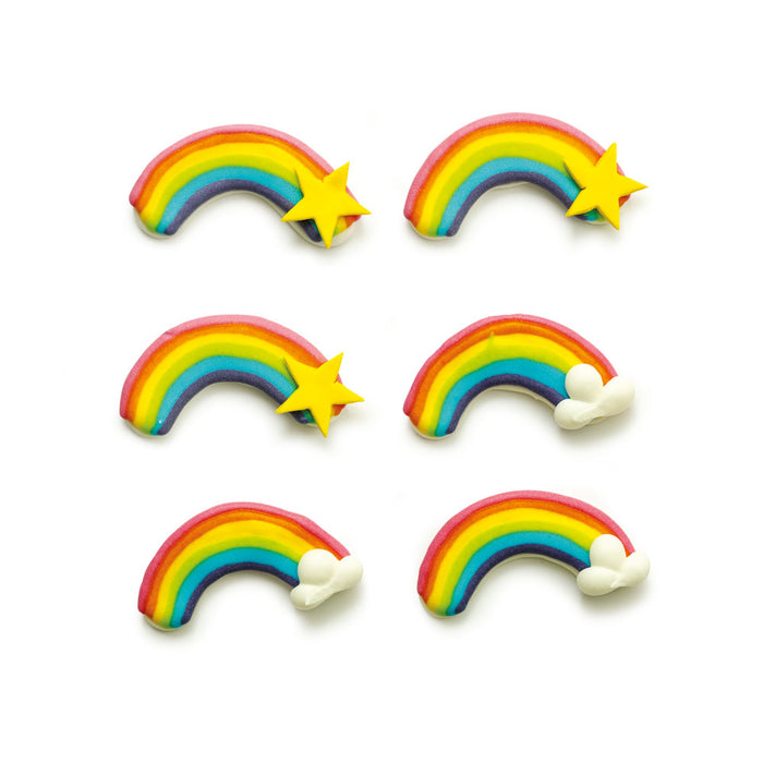 Zuckerdekor Regenbogen