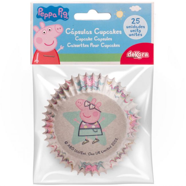 Peppa Pig Cupcakeförmchen