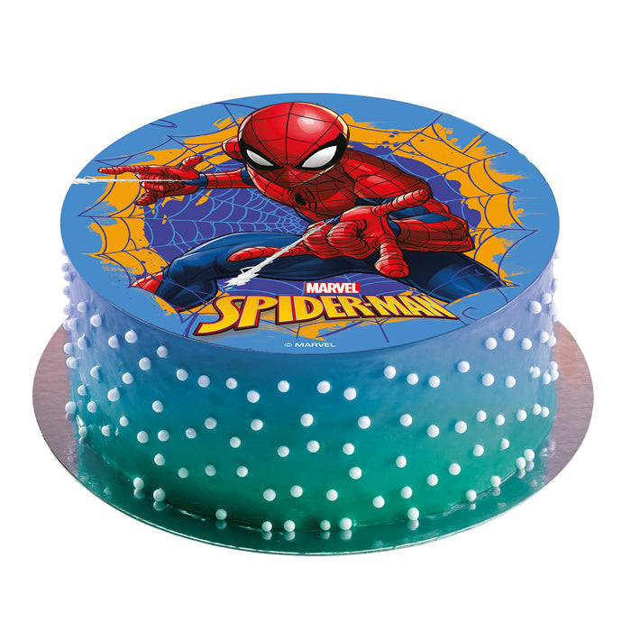 essbarer Tortenaufleger Spiderman 20cm