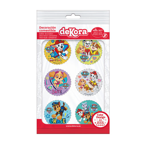 Dekora Cupcake topper Paw Patrol