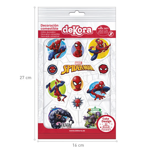 essbare Muffin Cake Topper Spiderman