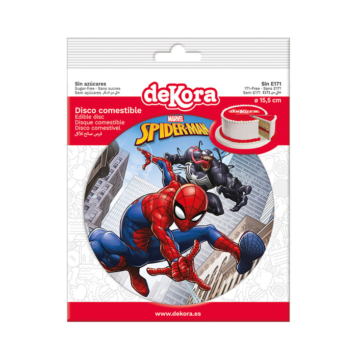 Dekora Spiderman Tortenaufleger 15cm