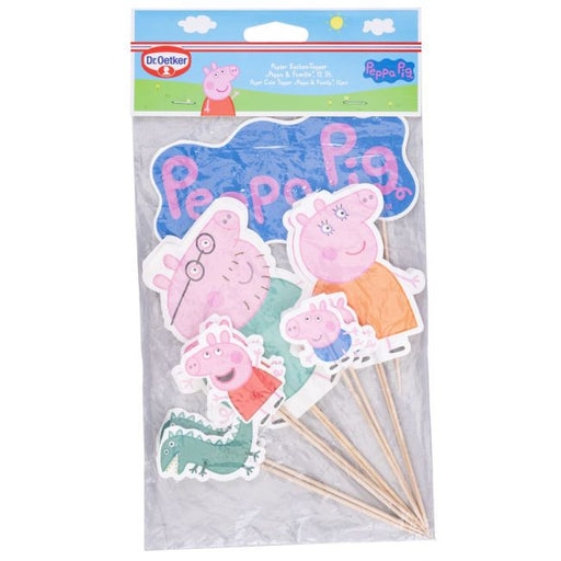 Peppa Wutz Cake Topper Set