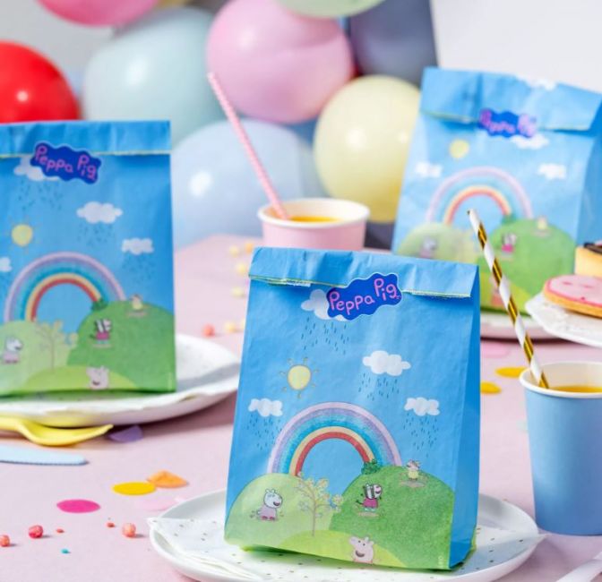 Dr.Oetker Peppa Wutz Geschenktueten Set 8Stk