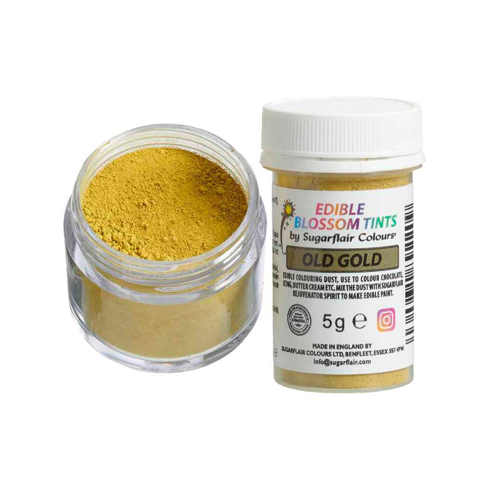 Sugarflair Puderfarbe Alt Gold 5g