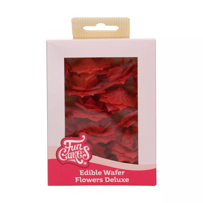 FunCakes Esspapier Rosen Rosalia Rot 15 Stk.
