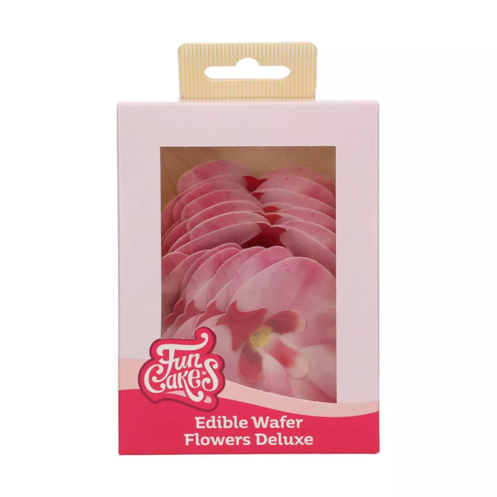 FunCakes Esspapier Blüten rosa Orchidee 10 Stk.