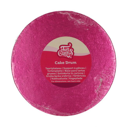 FunCakes Cake Drum 20cm Cerise