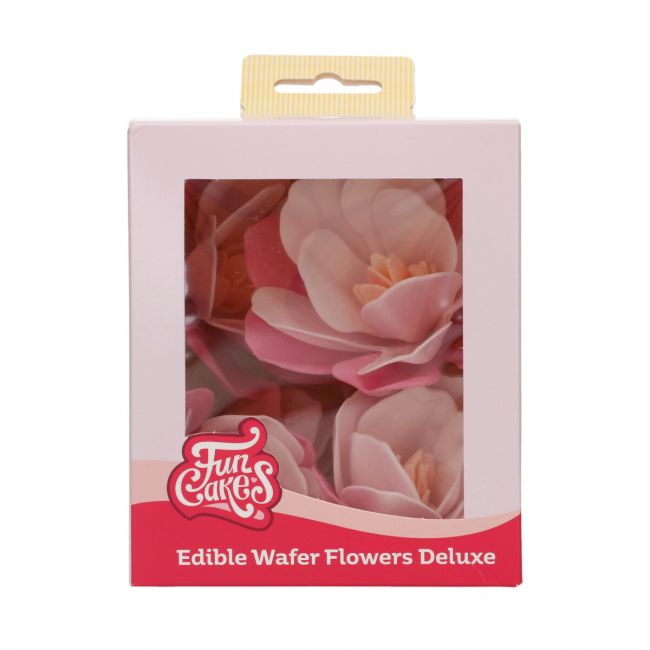 FunCakes Esspapier Blume Magnolie Rosa 6 Stk.