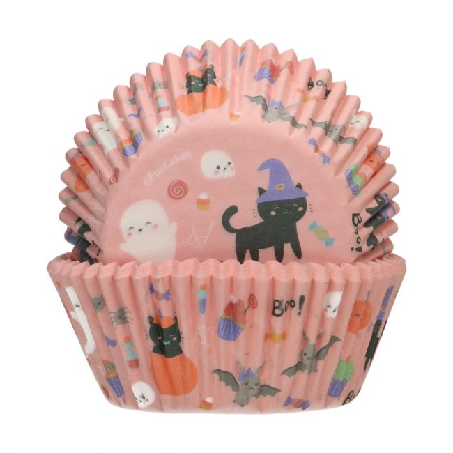FunCakes Muffinförmchen Cute Halloween 48 Stk.