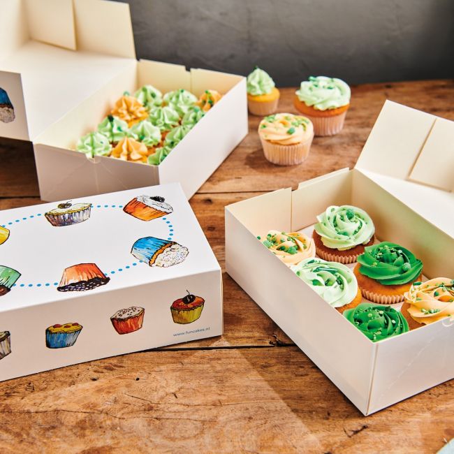 FunCakes 6er CupcakeBox Cakes 3Stk.