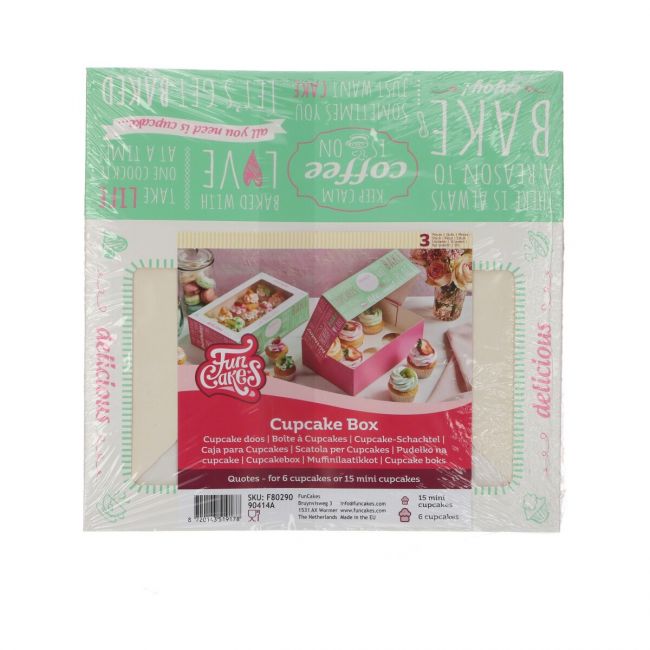 cupcake aufbewahren Cupcake Box von FunCakes