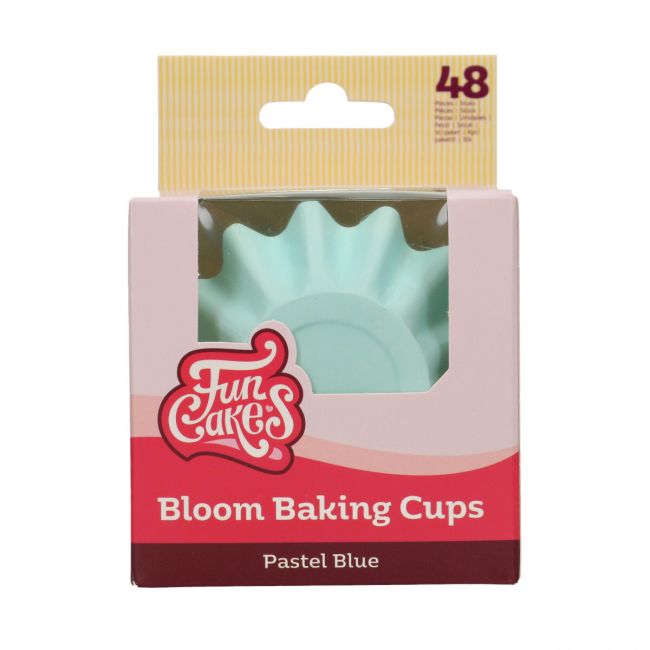 FunCakes Bloom Muffinförmchen Pastell Blau 48 Stk.