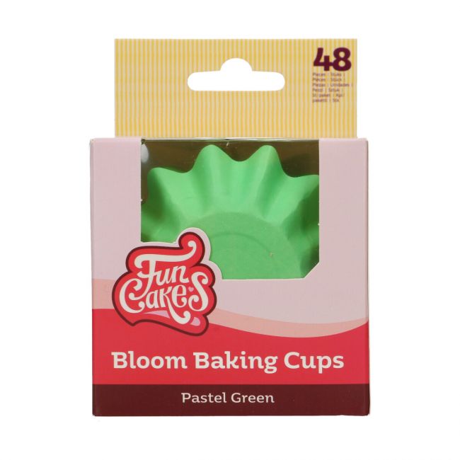 FunCakes Bloom Muffinförmchen Pastell Grün 48 Stk.