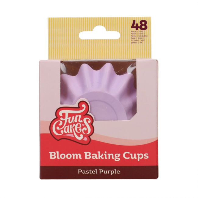 FunCakes Bloom Muffinförmchen Pastell Lila 48 Stk.