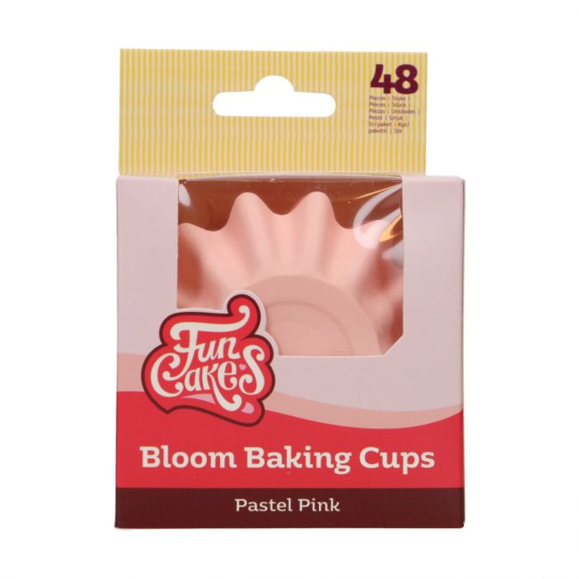 FunCakes Bloom Muffinförmchen Pastell Pink 48 Stk.