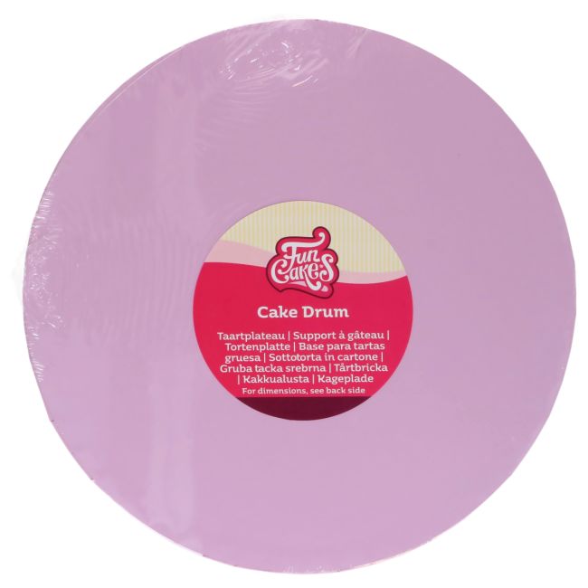 FunCakes Cake Drum Ø25cm Pastel Lila
