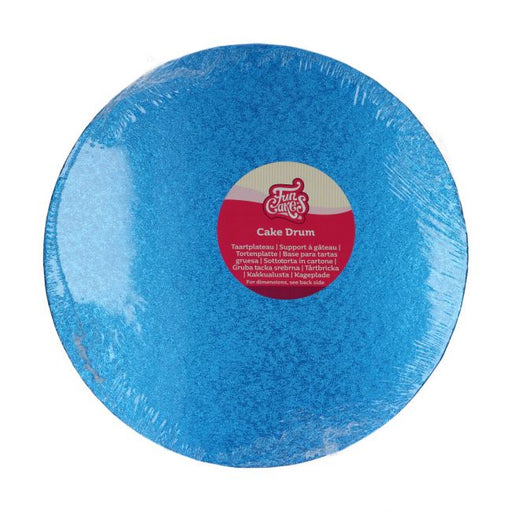 Blaue CakeDrum rund 30 cm