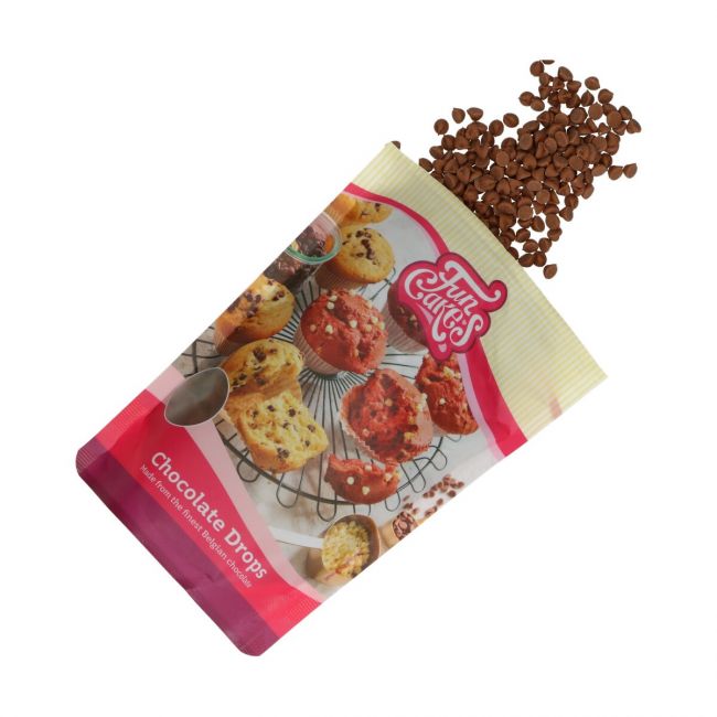 FunCakes Chocolate Drops Vollmilch 350g