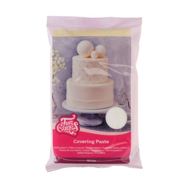 FunCakes Covering Paste Weiß 500g